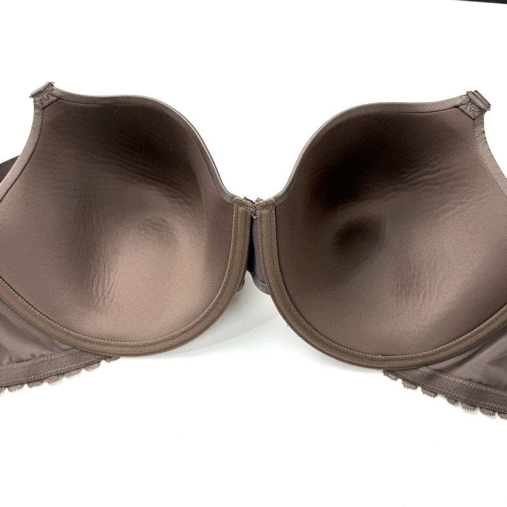 Paramour Felina Seamless Plunge 255455 Bra 40 DDD F Underwire T Shirt Multi Way - Picture 8 of 9